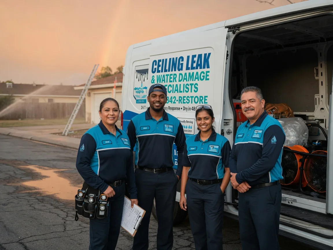 Ceiling Leak Cleanup company in North Hollywood, CA